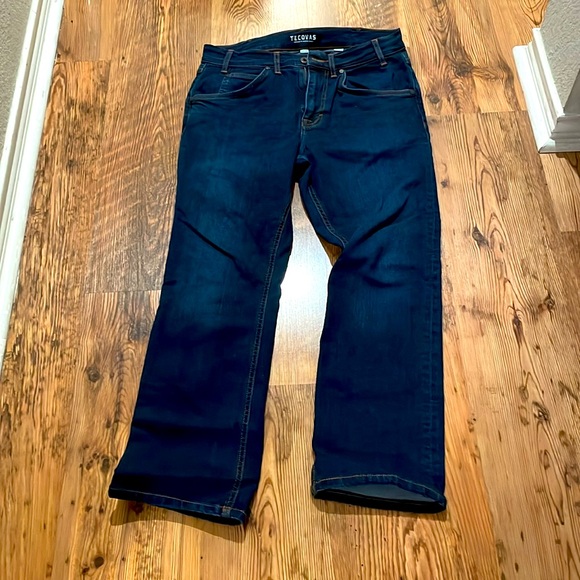 Tecovas cowboy fit dark wash denim jeans, 30/29 - Picture 3 of 3